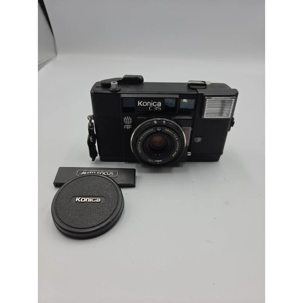 Konica C35 AF Point & Shoot 35mm Film Camera Not Tested AS-IS